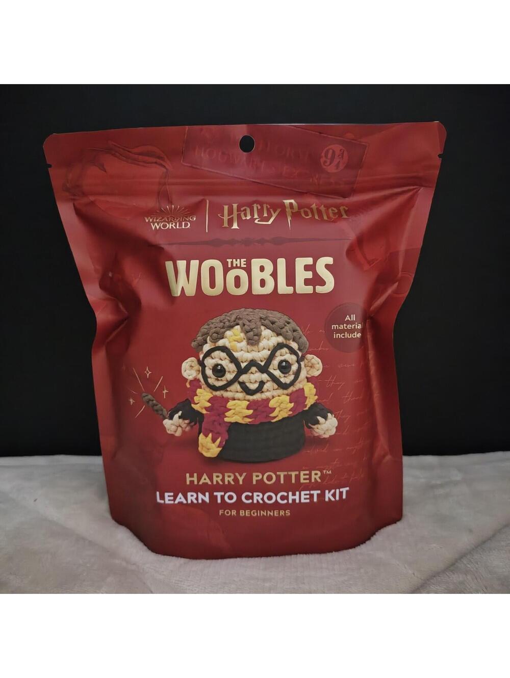 NEW The Woobles HARRY POTTER Learn To Crochet Kit For Beginners